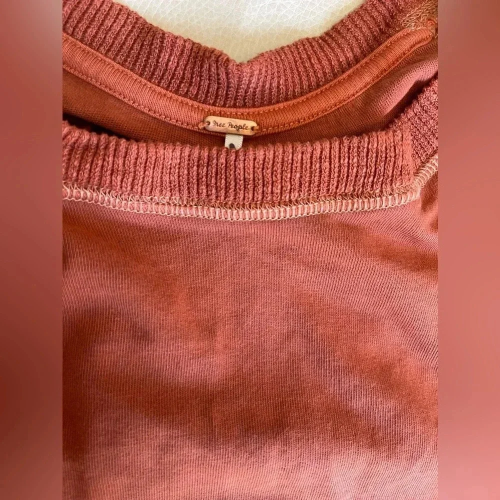NWOT FREE PEOPLE TABLE FOR TWO TEE TUNIC TOP